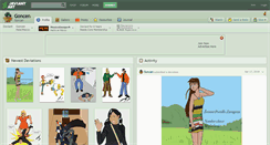 Desktop Screenshot of goncen.deviantart.com