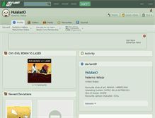 Tablet Screenshot of hulalaoo.deviantart.com