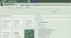 Desktop Screenshot of lxl-angelofdeath-lxl.deviantart.com