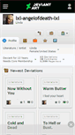 Mobile Screenshot of lxl-angelofdeath-lxl.deviantart.com