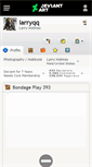 Mobile Screenshot of larryqq.deviantart.com