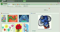 Desktop Screenshot of hanogan.deviantart.com