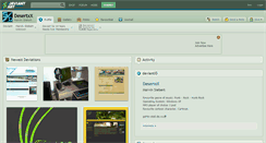 Desktop Screenshot of desertxx.deviantart.com