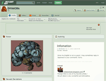 Tablet Screenshot of enyakora.deviantart.com