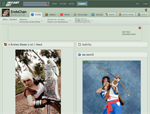 Tablet Screenshot of endochan.deviantart.com