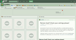 Desktop Screenshot of mcoddles.deviantart.com