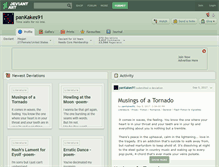 Tablet Screenshot of pankakes91.deviantart.com