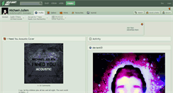 Desktop Screenshot of michael-julien.deviantart.com