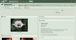Desktop Screenshot of melissa-jayne.deviantart.com