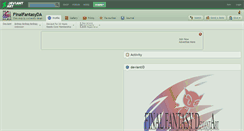 Desktop Screenshot of finalfantasyda.deviantart.com