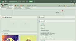 Desktop Screenshot of mmbn.deviantart.com
