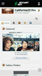 Mobile Screenshot of california2019.deviantart.com