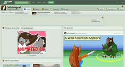 Desktop Screenshot of daffydwagstaff.deviantart.com