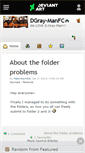 Mobile Screenshot of dgray-manfc.deviantart.com