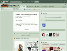 Tablet Screenshot of dgray-manfc.deviantart.com