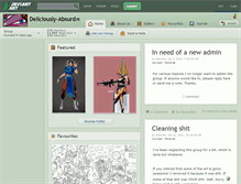 Tablet Screenshot of deliciously-absurd.deviantart.com