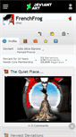 Mobile Screenshot of frenchfrog.deviantart.com