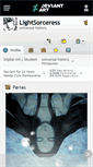 Mobile Screenshot of lightsorceress.deviantart.com