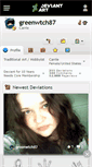 Mobile Screenshot of greenwtch87.deviantart.com