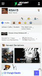 Mobile Screenshot of kism15.deviantart.com