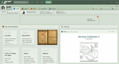 Desktop Screenshot of hr45.deviantart.com