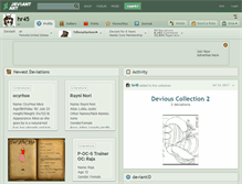 Tablet Screenshot of hr45.deviantart.com