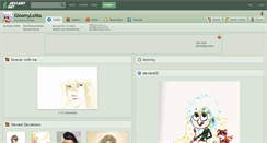 Desktop Screenshot of gloomylolita.deviantart.com