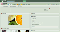 Desktop Screenshot of pink-girl.deviantart.com