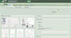Desktop Screenshot of kasuia.deviantart.com