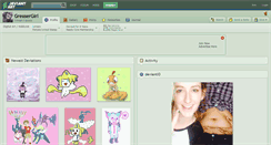Desktop Screenshot of greasergirl.deviantart.com