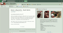 Desktop Screenshot of dante-vs-bayonetta.deviantart.com