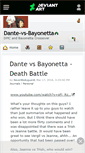 Mobile Screenshot of dante-vs-bayonetta.deviantart.com