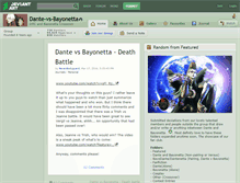 Tablet Screenshot of dante-vs-bayonetta.deviantart.com