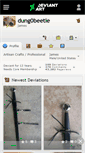 Mobile Screenshot of dung0beetle.deviantart.com