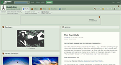 Desktop Screenshot of muddy-fox.deviantart.com