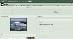 Desktop Screenshot of le-hana.deviantart.com