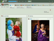 Tablet Screenshot of antalika.deviantart.com