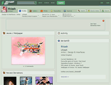 Tablet Screenshot of lfctash.deviantart.com