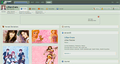 Desktop Screenshot of lillian-evans.deviantart.com