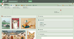 Desktop Screenshot of jlbarry.deviantart.com