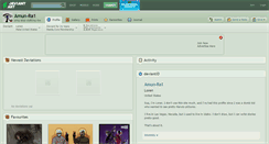 Desktop Screenshot of amun-ra1.deviantart.com