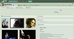 Desktop Screenshot of marchenland.deviantart.com