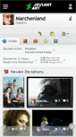 Mobile Screenshot of marchenland.deviantart.com