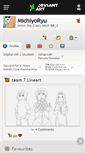 Mobile Screenshot of michiyoryu.deviantart.com