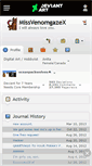 Mobile Screenshot of missvenomgazex.deviantart.com