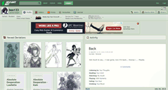 Desktop Screenshot of boo133.deviantart.com