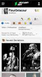 Mobile Screenshot of fleurdelacour.deviantart.com