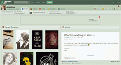 Desktop Screenshot of amel666.deviantart.com