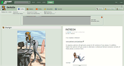 Desktop Screenshot of geckzgo.deviantart.com