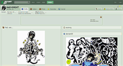 Desktop Screenshot of mad-knight.deviantart.com